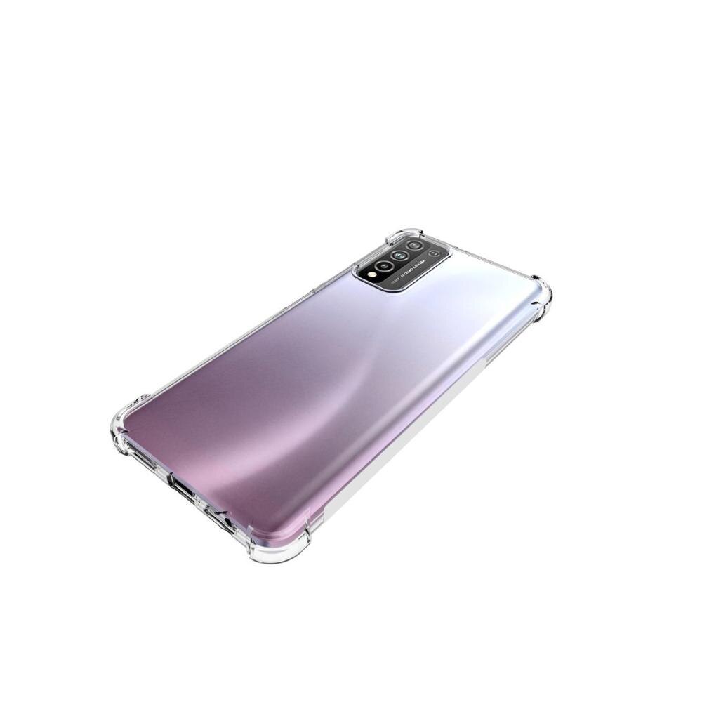 Transparent Phone Cases For Huawei Honor 10x Lite Case + Tempered Glass Soft TPU Gel Skin Clear Silicon Honor 30i Cover LRA-LX1