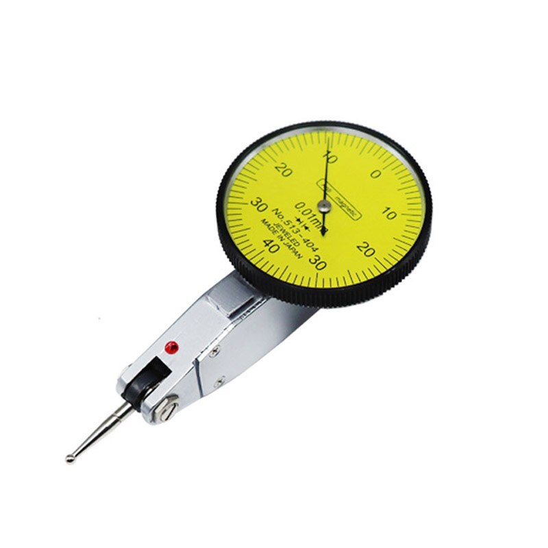 Dial Indicator Lever Calibration Indicator High Precision Dial Dial Indicator Measuring Instrument 0-0.8mm One Piece CH