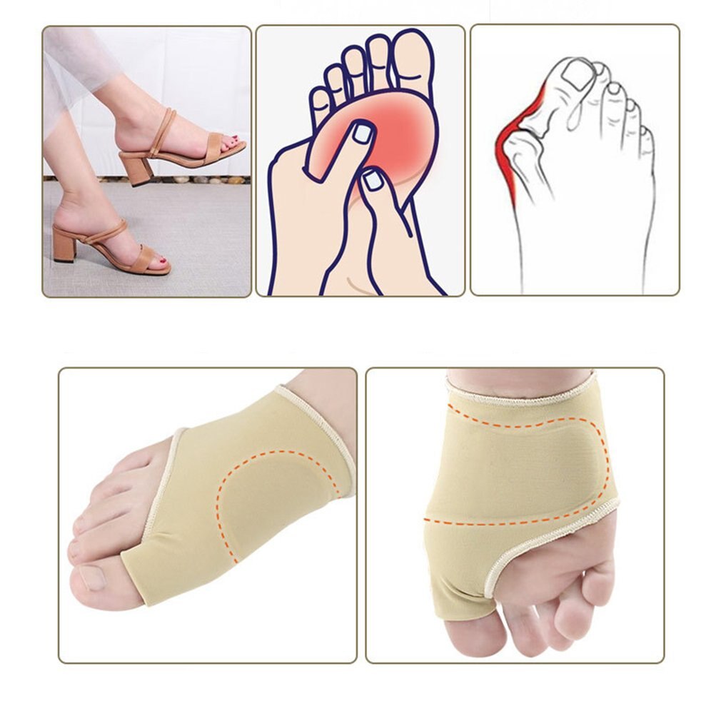 2Pcs Hallux Toe Valgus Care Big Toe Bone Set Thumb Valgus Protection Cover Big Toe Valgus Thumb Cover