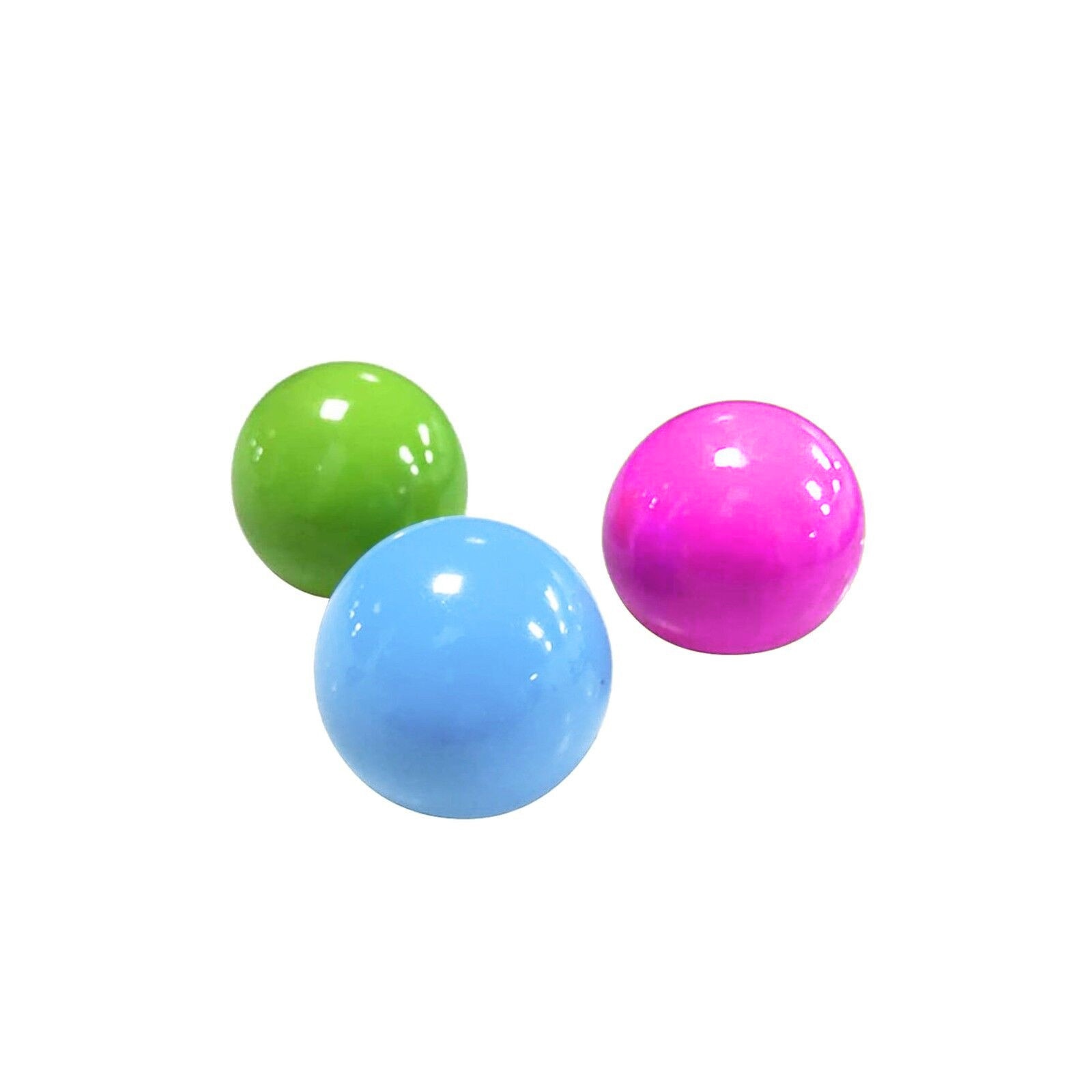 Fluorescent collant mur balle jouet plafond lancer balle collant cible balle soulagement du Stress jouet nouveauté enfants adultes jouer Vent: Default Title