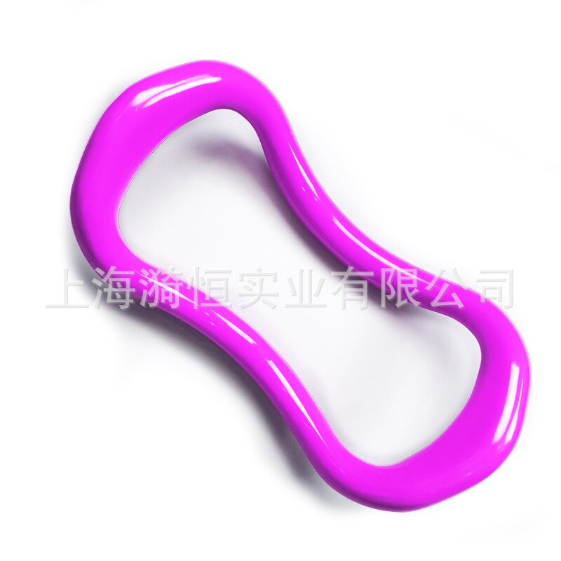 Yoga Cirkel Schouder Stretch Yoga Ring Pilates Workout Ring Loop Taille Vorm Pilates Bodybuilding Gym Thuis Training Accessoires: Roze