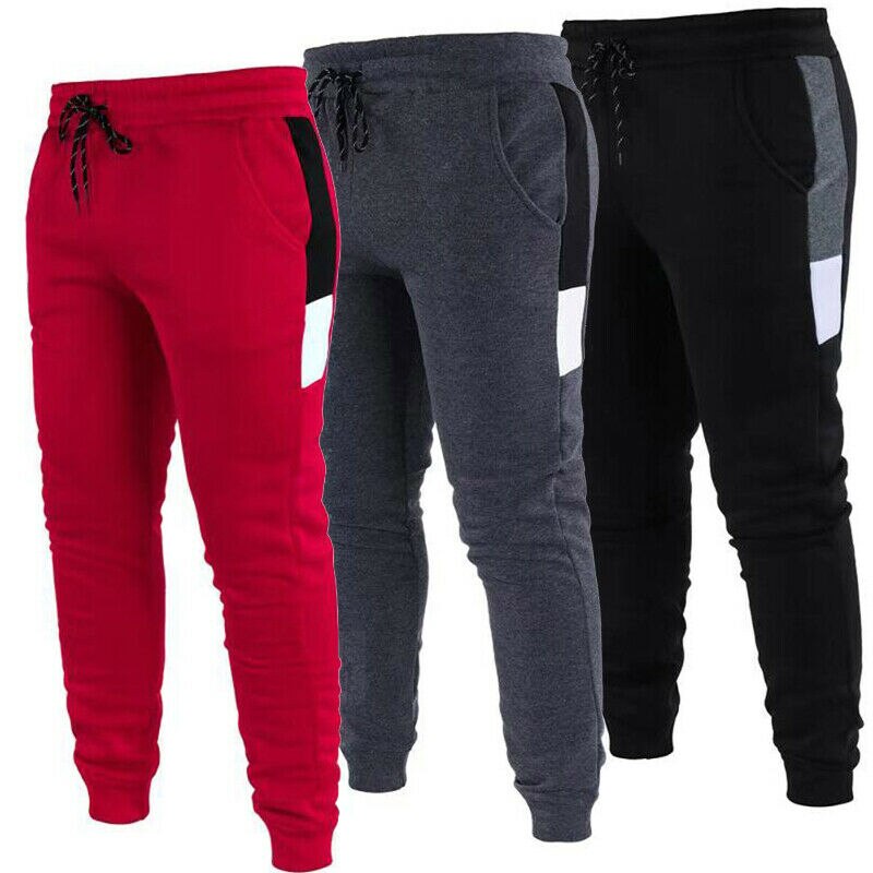 Mens Laufen Hose Frühling Herbst schlank passen Trainingsanzug Böden schlank Joggen Jogger Schweiß Hose lang Hose Sportbekleidung