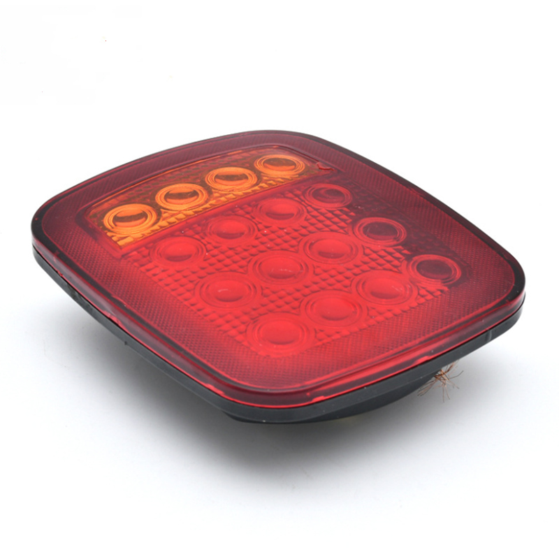 2 Stuks 12V 24V Trailer Achterlicht Led Achterlichten Vrachtwagen Truck Remlicht Van Pickup Tractor Turn signaal Terug Lamp
