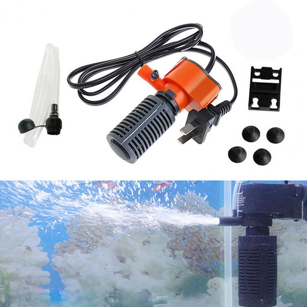 1Set Universele Aquarium Filter Compact Aquarium Filter Mini Sterke Zuigkracht Aquarium Flow Filter Pomp