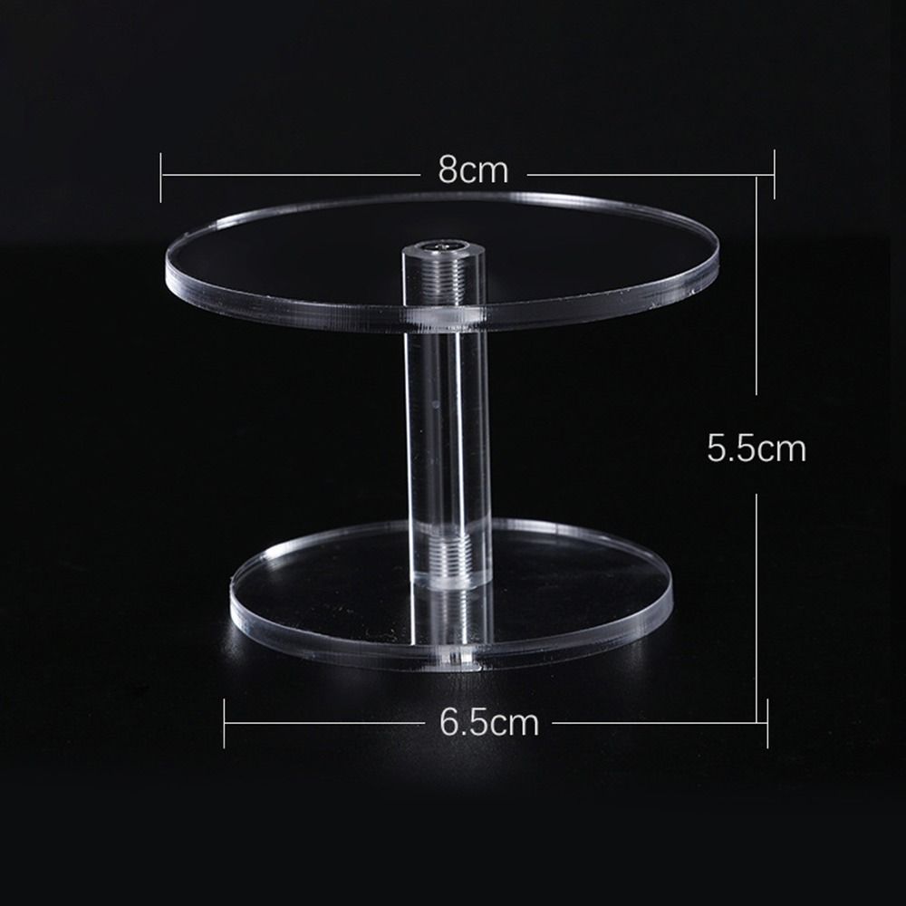 Storage Rack Round Jewelry Blind Box Display Stand Acrylic Clear Bracelet Organizer Jewellery Cosmetic Holder
