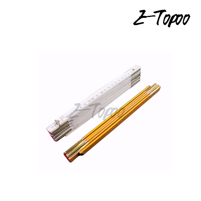 2M Tragbare Falten Mayitr Sauerei Meter Holz Lineal Baumeister Tischler Bildung Messen Werkzeuge