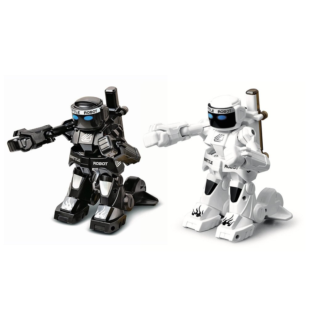Boxe Vs. Robot télécommande combat Robot Intelligent 2.4G jouets de combat multiples Parent-enfant jouets interactifs: Default Title
