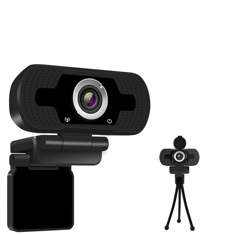 AMYGOJJ HD Camera with Microphone Computer Online Learning Video 1080p Equipment USB Free Drive Camera