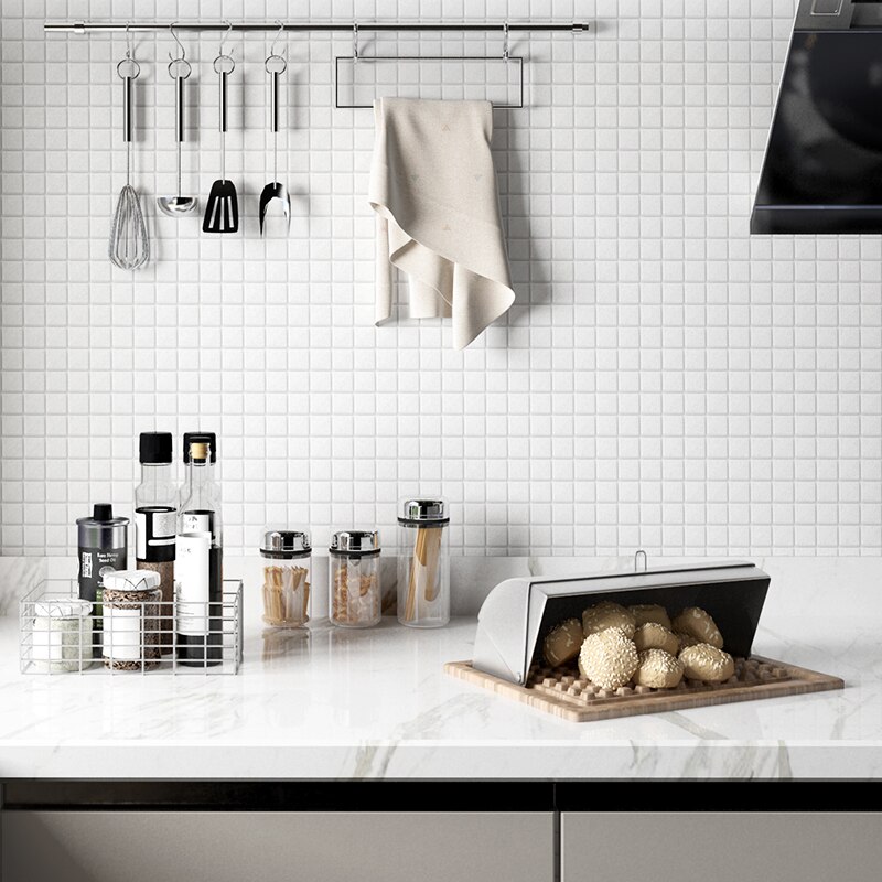 3D Wall Stickers Modern Mosaic Pattern PE Foam Waterproof Living Room Bedroom Kitchen wall covering DIY Self adhesive Wallpapers
