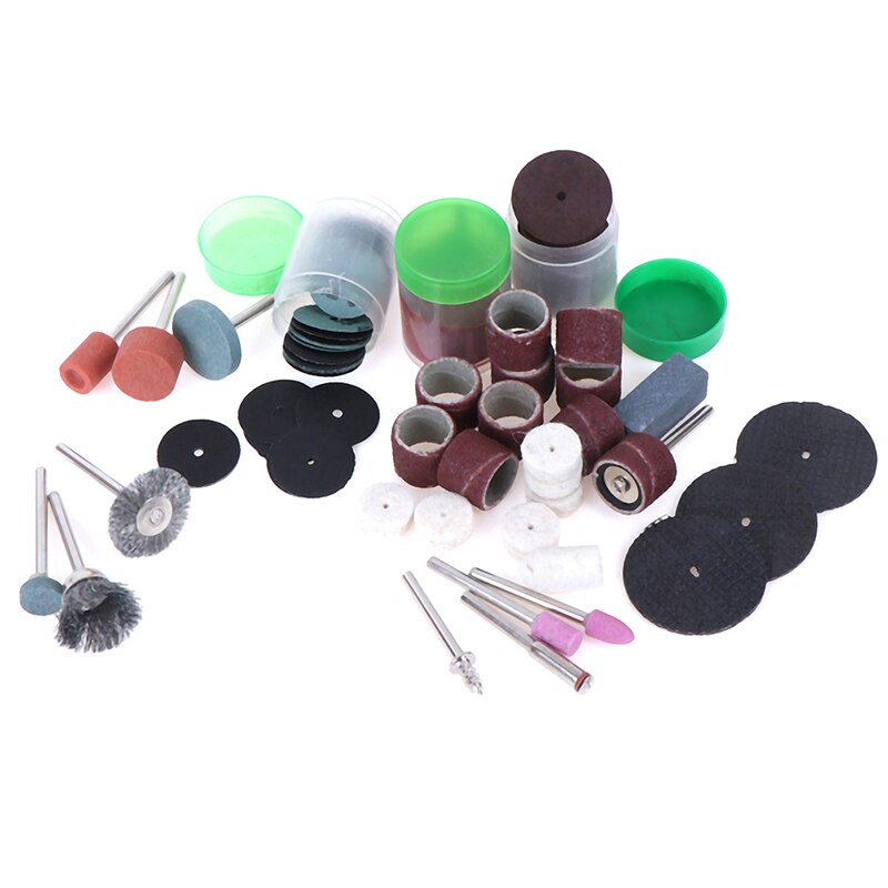 105 st mini elektrisk borrslip roterande verktyg slipning poler fräs set
