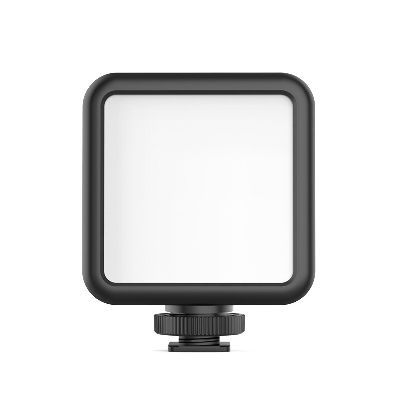 Smartphone vlog  vl49 mini led video lys stativ telefon holder til dslr kamera iphone 11 pro max vlog fotografering studie kit: Vl49