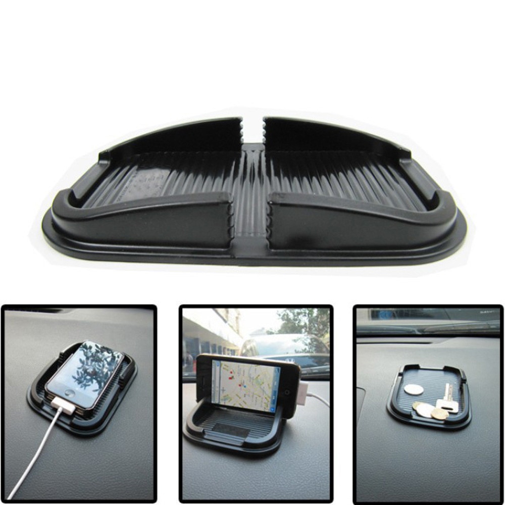 Anti-Slip Auto Kleverige Pad Mat Mobiele Telefoon Sticky Accessoires Mount Stok Mounts & Houder Auto antislip mat