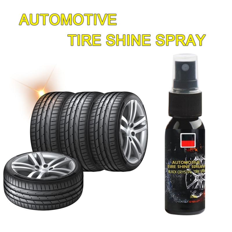 Agente brillante para limpieza de neumáticos de coche, limpiador de neumático, salpicadero, limpieza líquida, 30ml