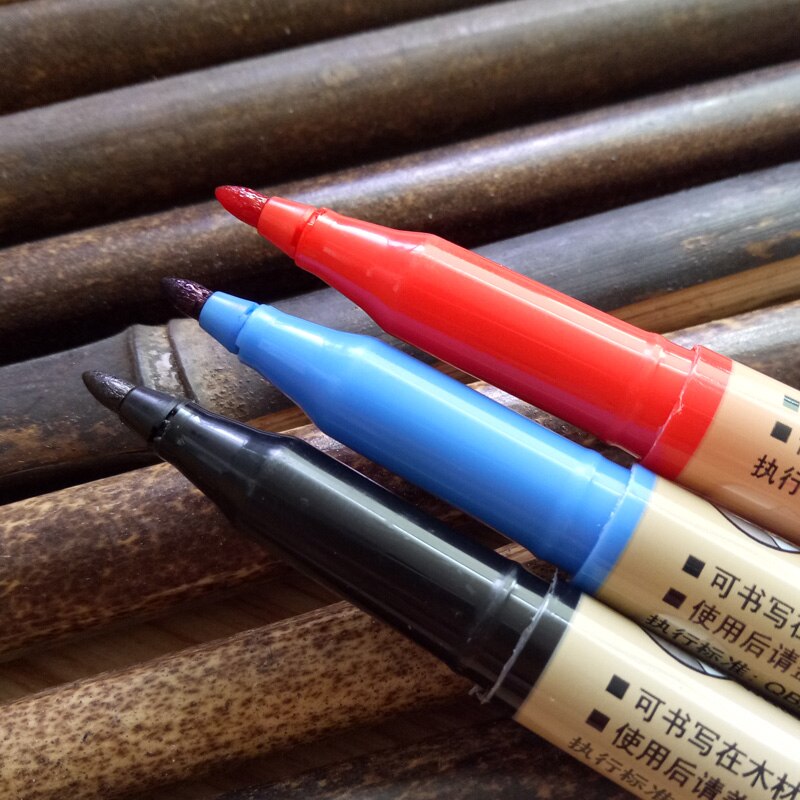 1pc Schnell Trocken Wasserdichte dauerhaft Öl Marker Stifte Für Reifen CD Stoff Zeichnung Unterschrift Gruß Karte Kalligraphie Graffiti Stift