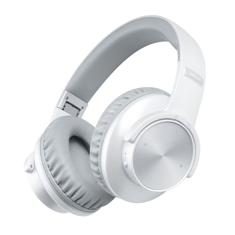 Picun B8 Drahtlose Kopfhörer Bluetooth 5,0 Headset 40H Spielen zeit berühren Kontrolle Über Ohr Kopfhörer mit Mic TF Stereo Headset für: grau