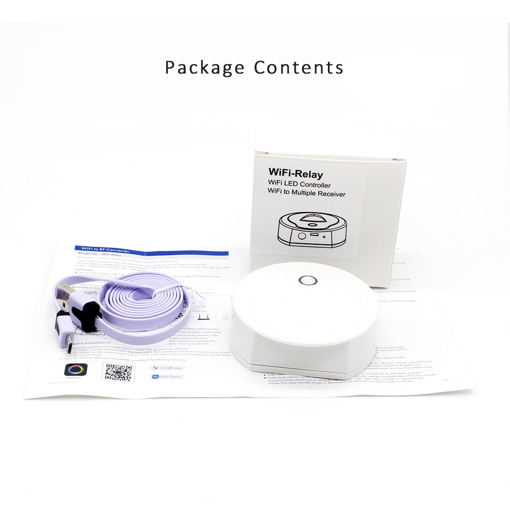 1-16 zone wifi lysdæmper controller 5v 12v 24v dc wifi relæ til rf konverter til enkelt farve ct rgb rgbw rgbcct led controller
