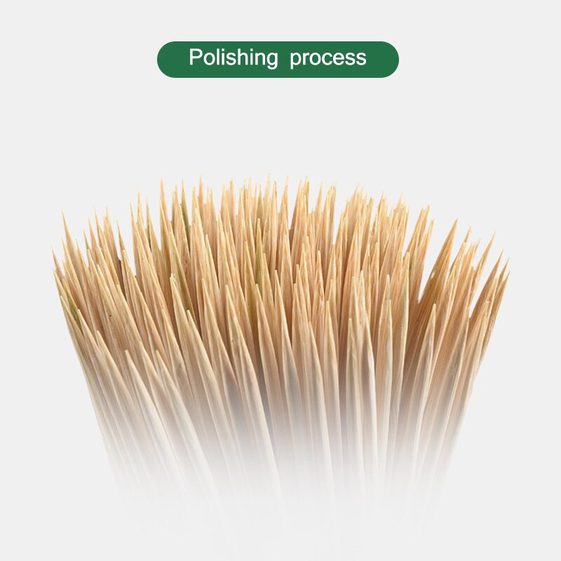 Robust Bambus Spieß Sticks BBQ Obst Shish Kebab Natürliche Holz 25cm Sticks Grill Stick DRSA889: 100 pcs