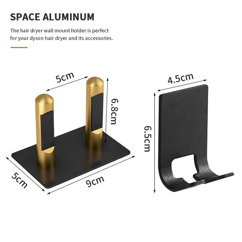 Föhn Houder Voor Dyson,Wall Mounted Rack Föhn Houder Voor Supersonische Haardrogers Opbergrek Badkamer Accessoriess