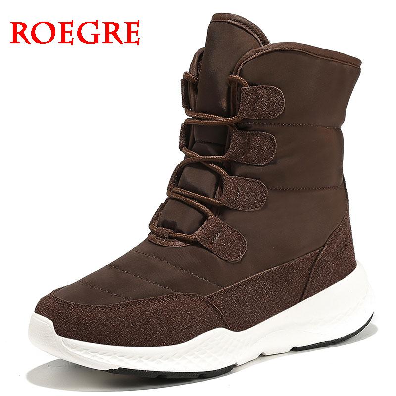 Botas de invierno a prueba de agua para Mujer, Botas de nieve para Mujer, Botas largas de invierno, con tacones de piel gruesa, Botas de Mujer
