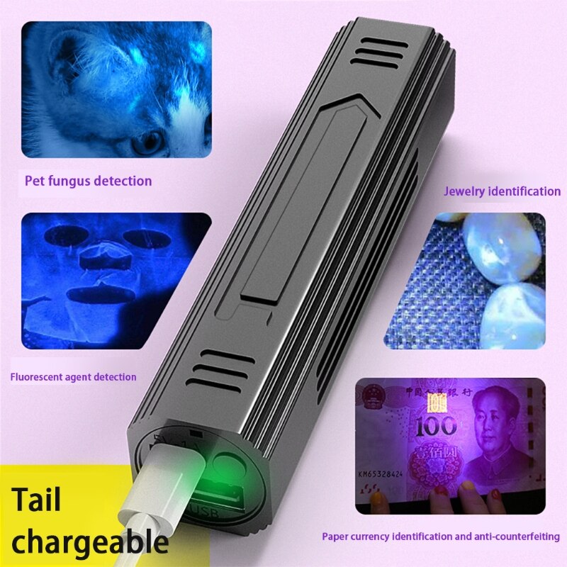 Detector, Hond Zwart Licht Zaklamp Kat Ringworm Detector Detectie Van Fluorescerende Agent Professionele Detectie Licht Waterdicht