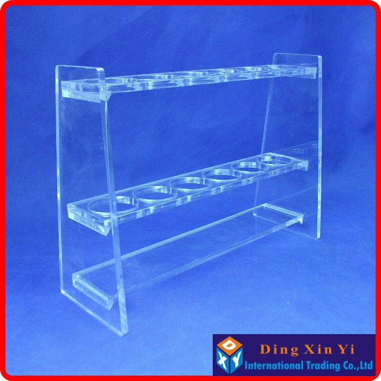 Lab 100mlx6 Organic glass colorimetric tube rack,Colorimetric Organic Glass Nessler Tube Rack