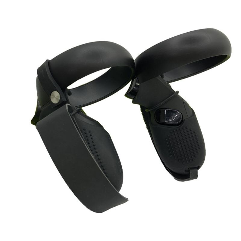 Pu Knuckle Band Siliconen Case Handvat Grip Strap Grip Cover Voor Oculus Quest/Oculus Rift S Touch Controller