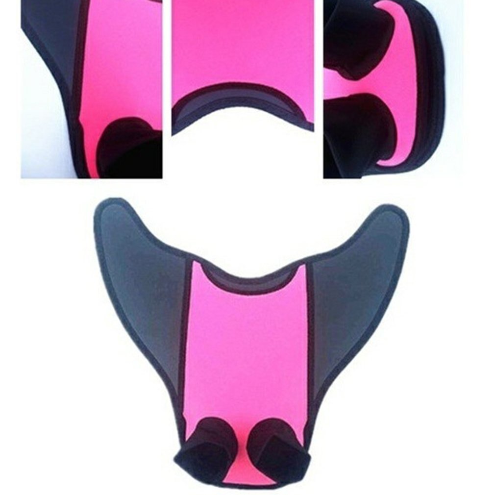 Mermaid Swimming Fins Duck Flippers Rubber Short Swim Fins Universal Size Adjustable Fins Neutral Flippers