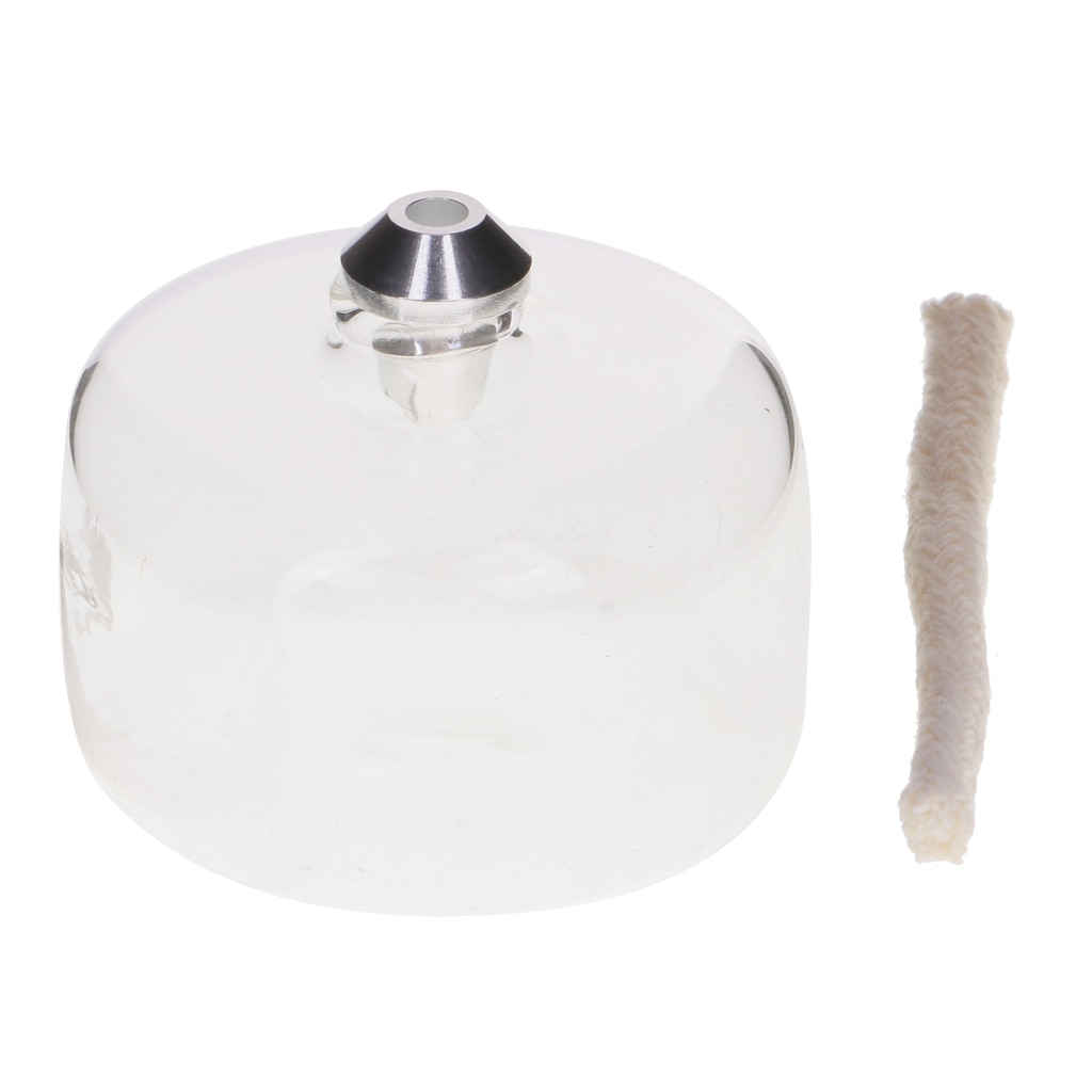 Glass Alcohol Lamp with Wick Stirling Engine Accessories-35ML