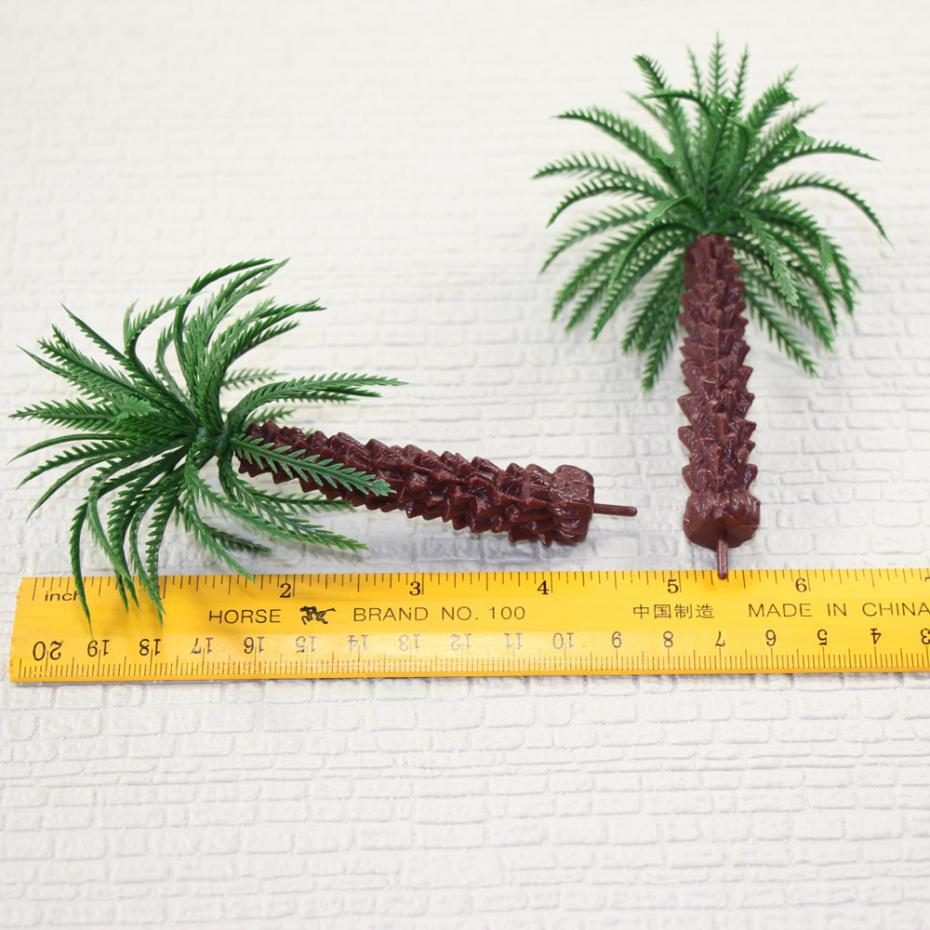 YS05 20pcs 30mm-105mm Model Palm Trees Model Layout Train Scale 1:250 - 1:50 Z HO Scale: One of the 60 points