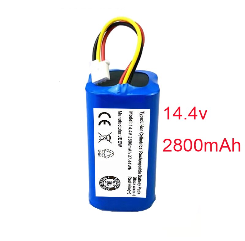 100% neue 14,4v 9800mAh (Für C30B) Original Batterie für LIECTROUX C30B Roboter Staubsauger, 6800mAh, Lithium-zelle, 1 teil/paket: 2800mAh