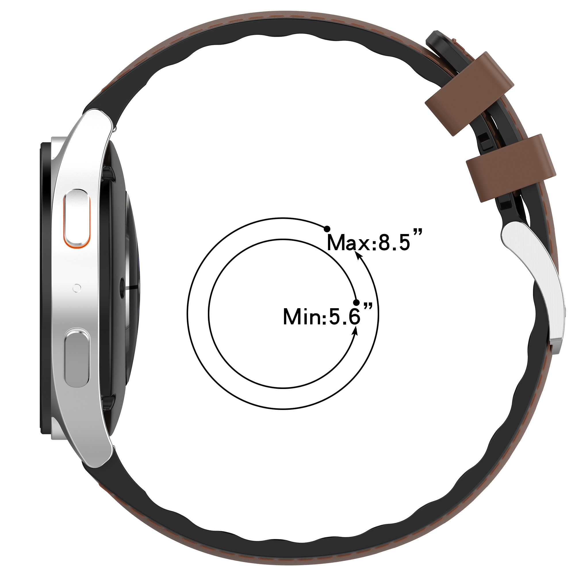 Bracelet de montre en Silicone, 20mm 22mm, pour Huawei Watch GT 6 5 4 3 2 Pro 46mm 42mm