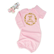 Mode Neugeborene Baby Mädchen Blumen Katoen Inbakeren Wrap Decke Schlafsack Zomer Nachtjapon
