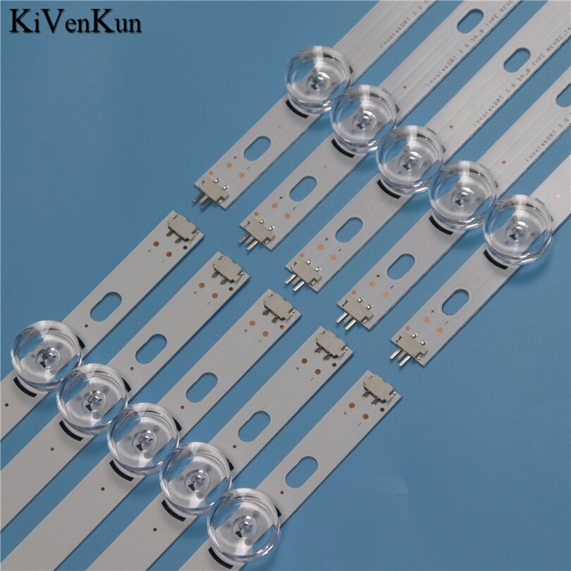 LED TV Backlight Strip 6V Lamp For LG 50LB6100 50LB6200 50LB6300 50LB6500 INNOTEK DRT 3.0 50" Bars HD Lens Kit LED 10 Bands