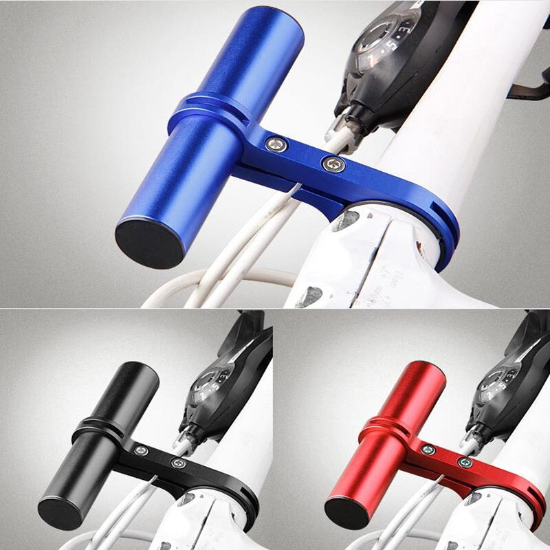 10cm cykel lommelygte holder styr cykel tilbehør forlænger monteringsbeslag lampeholder farve noter