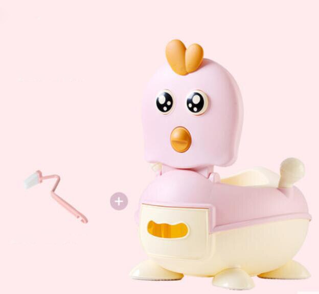 baby products plastic kids potty training chair baby potty chair: Pink