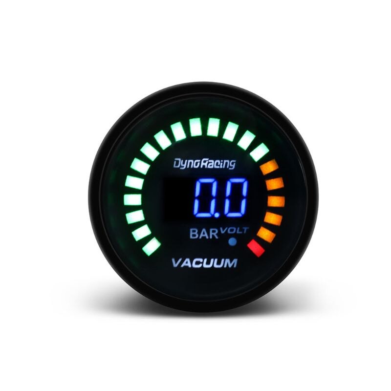 2 " 52mm universal bil vakuummåler bar meter 12v blå digital led trykmåler  x4yd