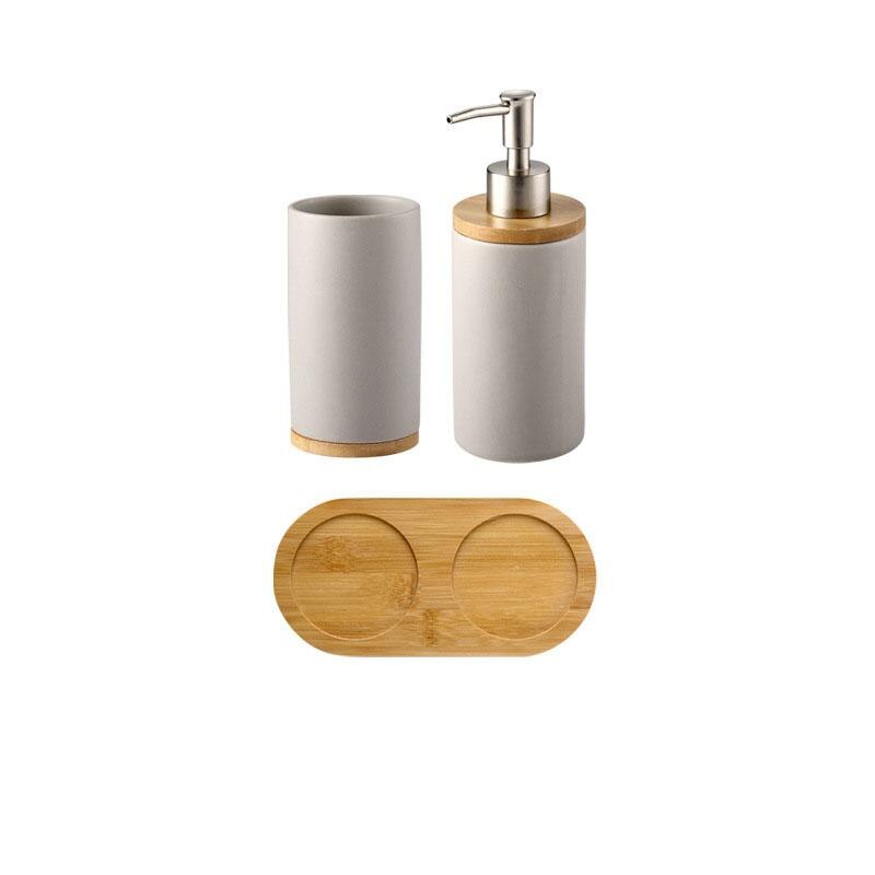 10 kreative Keramik Bambus Gurgeln Tasse Waschen B...  Grandado