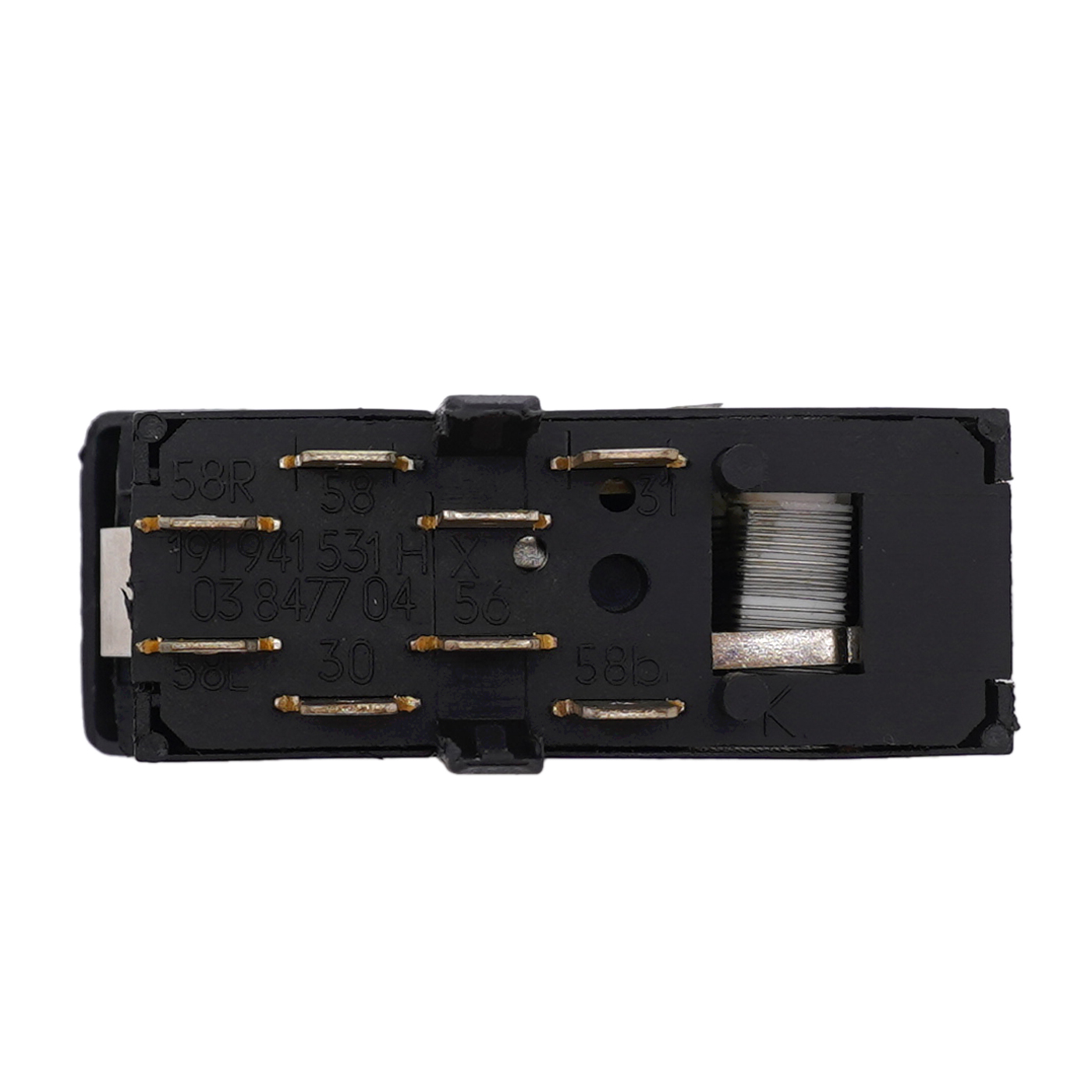 SORGHUM-interruptor de luz de cabeza de faro negro para coche, para VW Golf Mk2 Jetta II Mk 83-92 191941531 H H. 191941531 A