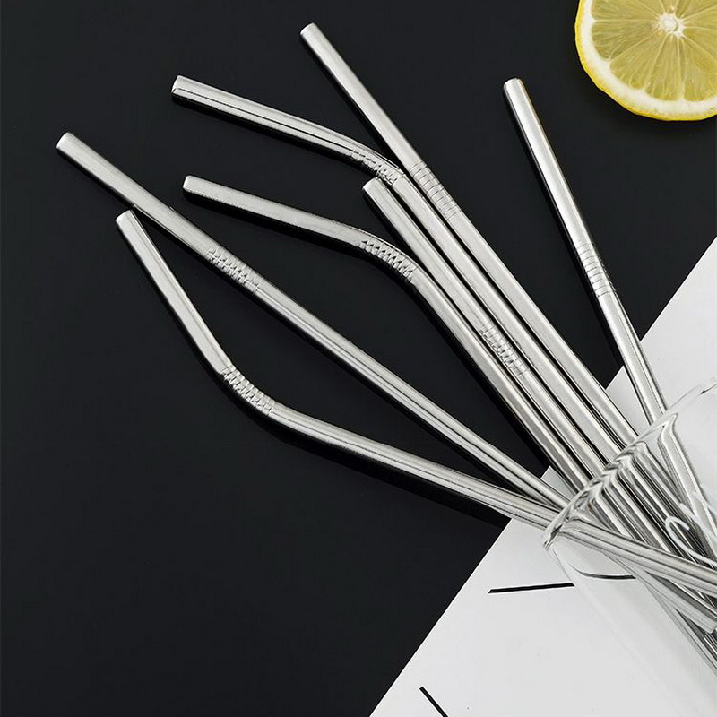 Portable Telescopic Drinking Straw Set 304 Stainless Steel Metal Straw Reusable Travel Keychain Straw With Case Bottle Opener #1