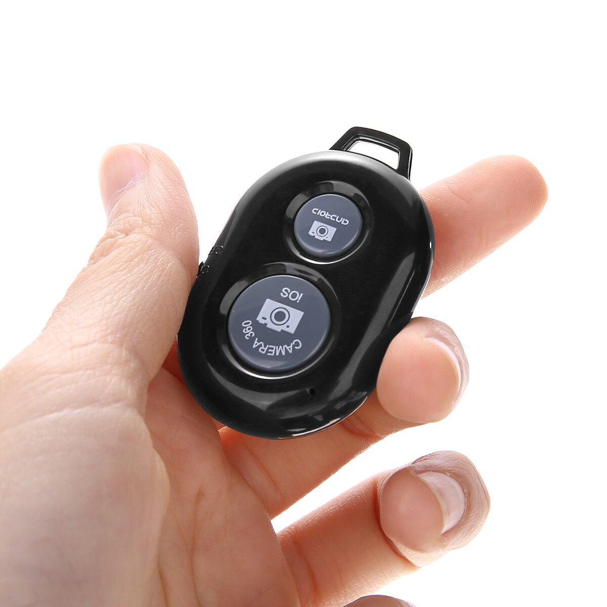 Mayitr 1Pc Black Camera Foto Controller Adapter Bluetooth Foto Controle Remote Knop Ontspanknop Voor Selfie Accessoire