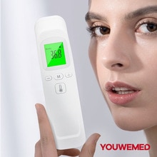 Youwemed Infrarood Thermometers Voor Body Non-Contact Digitale Thermometer Volwassen Koorts Thermometer (Wit)