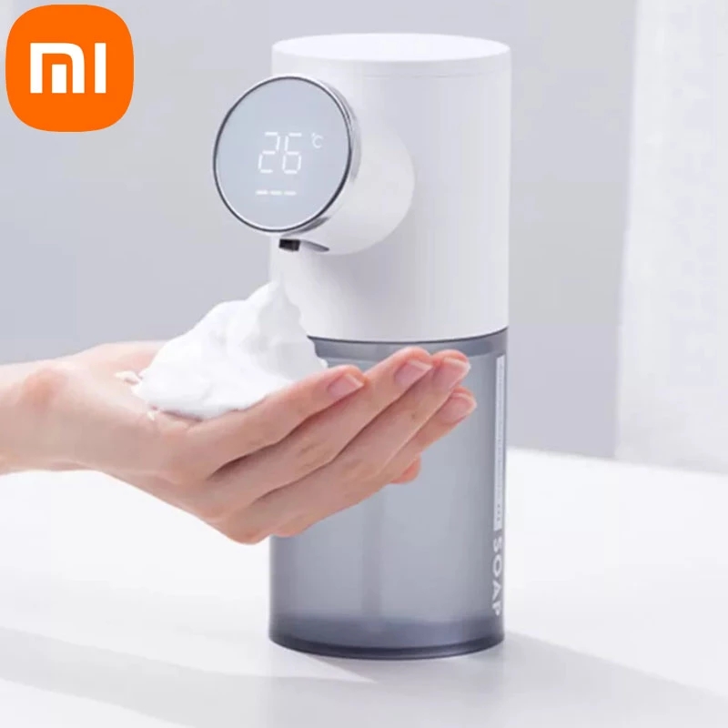 XIAOMI — Distributeur de Savon Désinfectant pour les Mains, Accessoires de Cuisine et de Salle de Bain, Rechargeable par USB, Capteur Infrarouge, , Nouveauté, 320ML