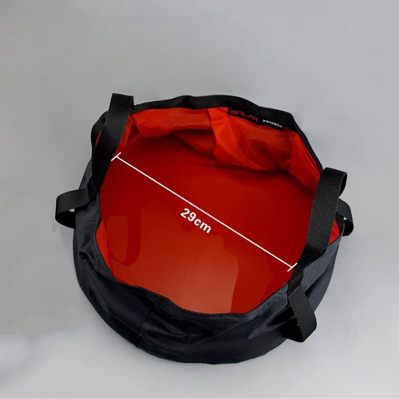 Lavabo plegable de 8,5 L, lavabo portátil para exteriores, bañera plegable para Camping y senderismo, lavabo plegable para viajes, lavabo para campamento