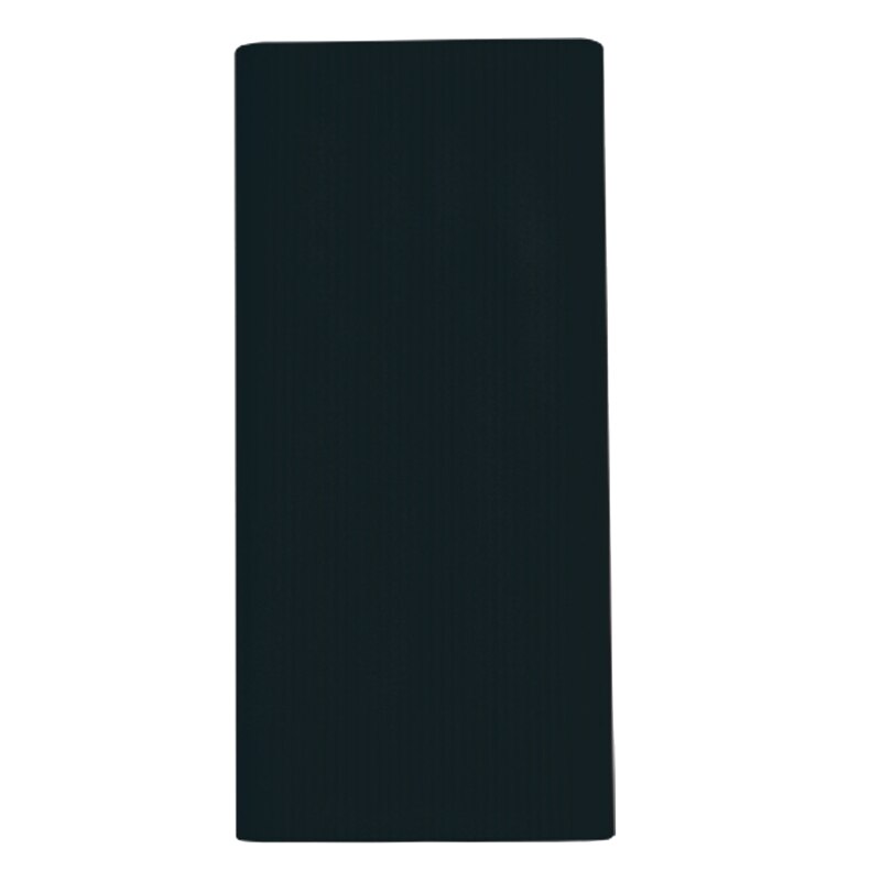 for -Xiaomi Power Bank Shell Protect Case Cover Skin Sleeve Protector Shell Cases 30000 mAh Soft Rubber Cover: BK