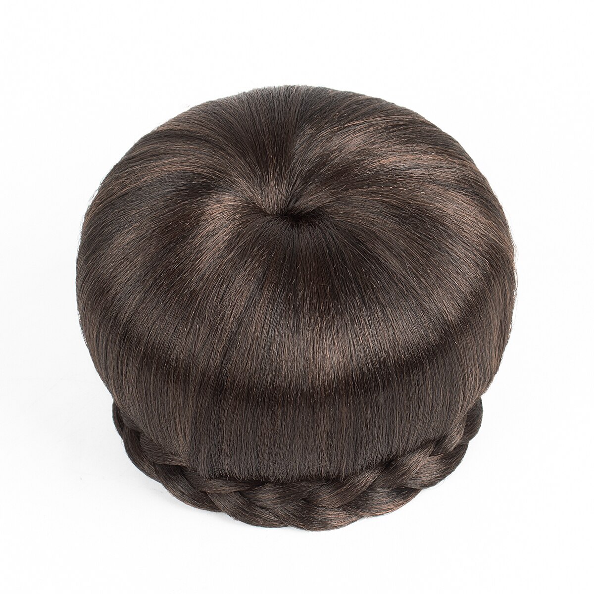 JOY &amp; BEAUTY-moño de pelo sintético para mujer, moño de pelo trenzado, rodillo de rosquilla, pieza de cabello de fibra de alta temperatura, 6 colores: S84