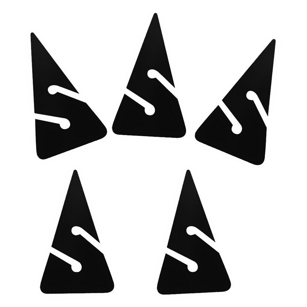 5Pcs Plastic Veiligheid Wreck Cave Dive Driehoek Lijn Arrow Marker Voor Onderwater Duiken Snorkelen Gratis Duiken