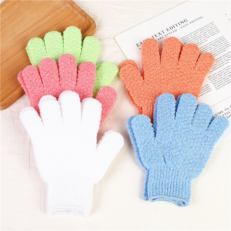 Lot De 4 Gants De Bain Enfants Animaux Mignons - Éponges Douche Colorées Pour Baignade Amusante