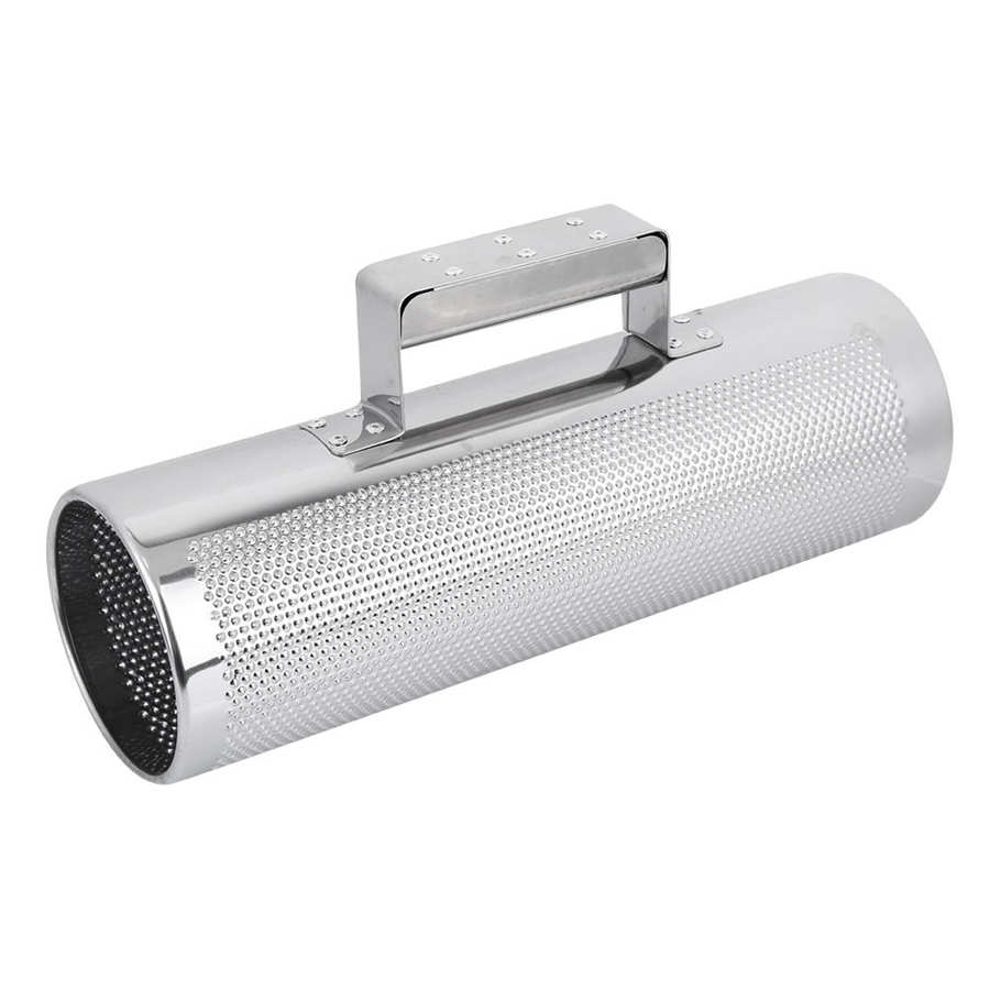 Instrumento de percusión resistente de Metal Guiro con raspador de tamaño pequeño para un rendimiento Amateur sonido claro y agradable
