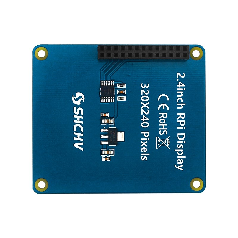 2.4 Inch LCD Raspberry Pi 3 Touch Screen Monitor 320×240 Display SPI Interface for Raspberry Pi 3B+ 3B 2B B+ A+ A Zero W