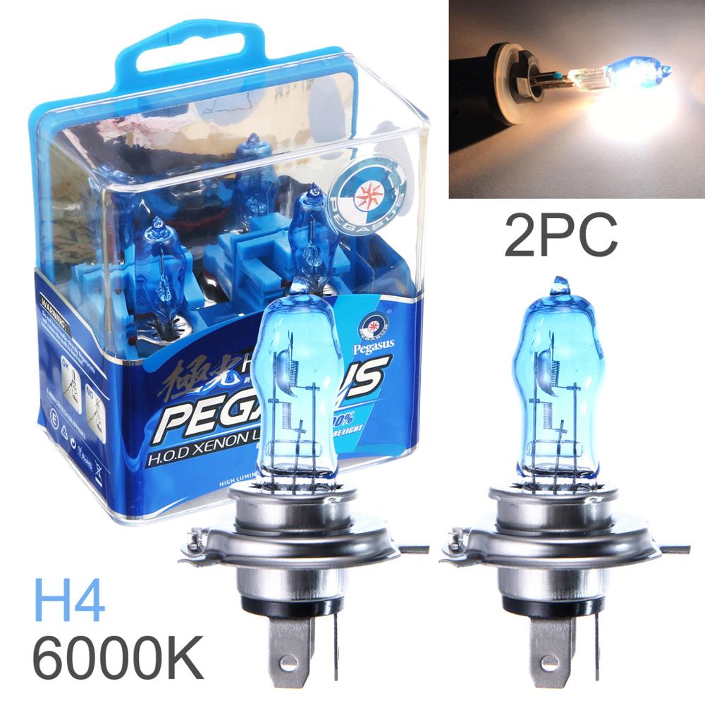 2 Stks/partij 100W Wit Licht Super Heldere Auto Hod Xenon Halogeen Lamp Auto Koplamp H1 H3 H4 H11 9005 Head Light Bulb